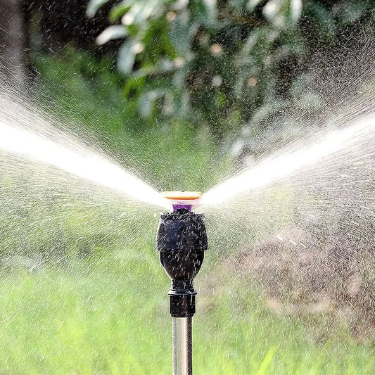 Automatic Rotating Garden Sprinkler with Telescopic Tripod