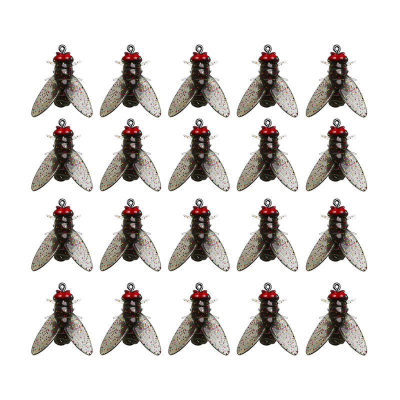 Bionic Fly Insect Fishing Lures for Anglers, 20 Pcs