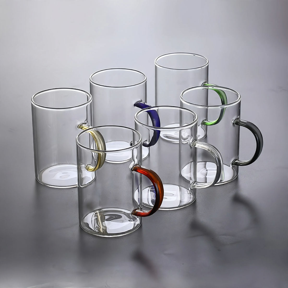 Borosilicate Glass Mug with Wooden Handle
