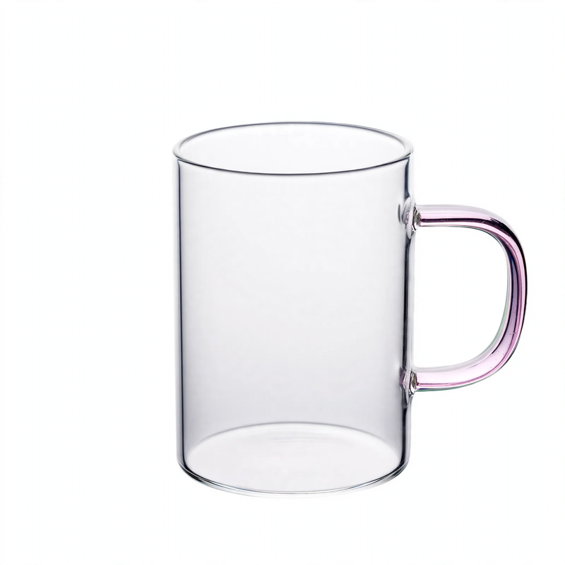 Borosilicate Glass Mug with Wooden Handle