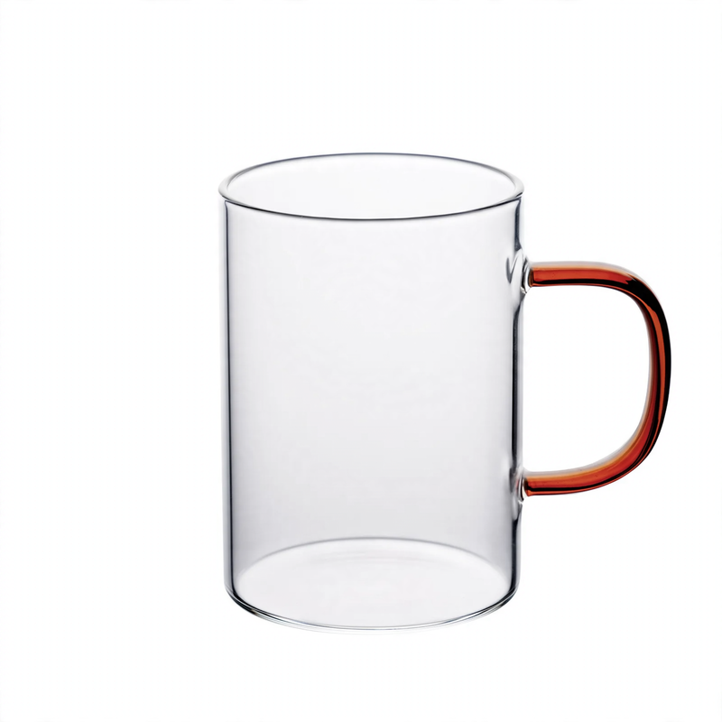 Borosilicate Glass Mug with Wooden Handle
