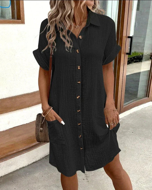 Brooklyn – Cotton Polo Shirt Dress