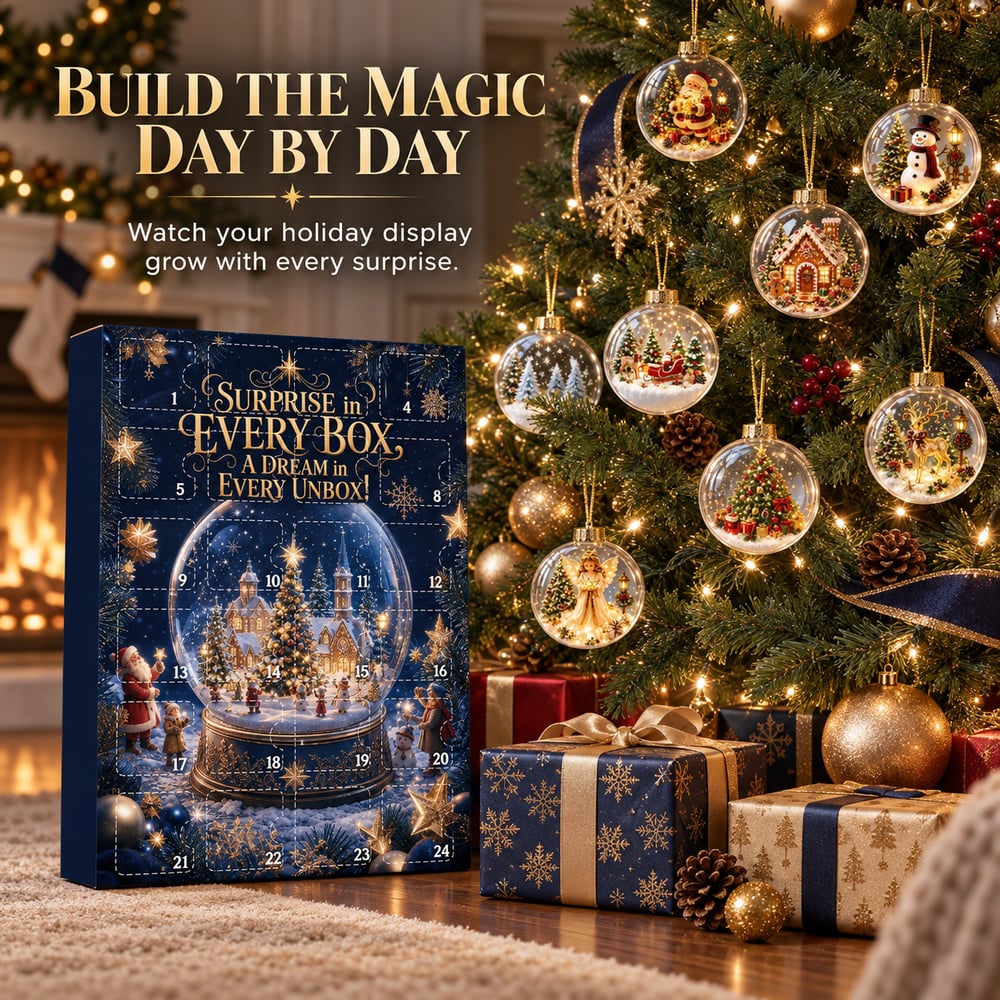 Christmas Baubles Advent Calendar 2026 – 24 Days of Festive Surprises