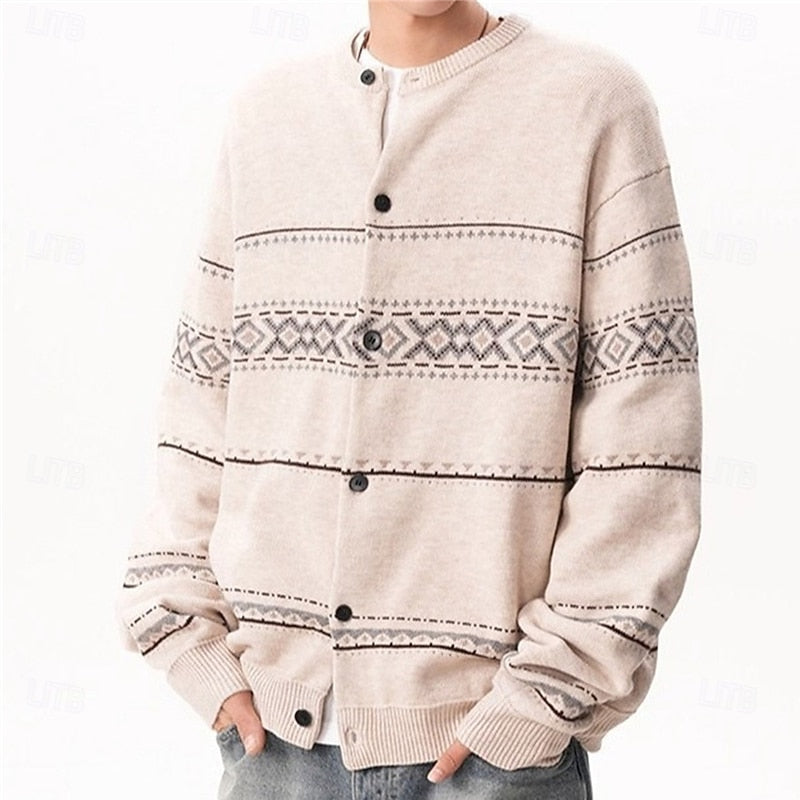 Christmas Patterned Cardigan