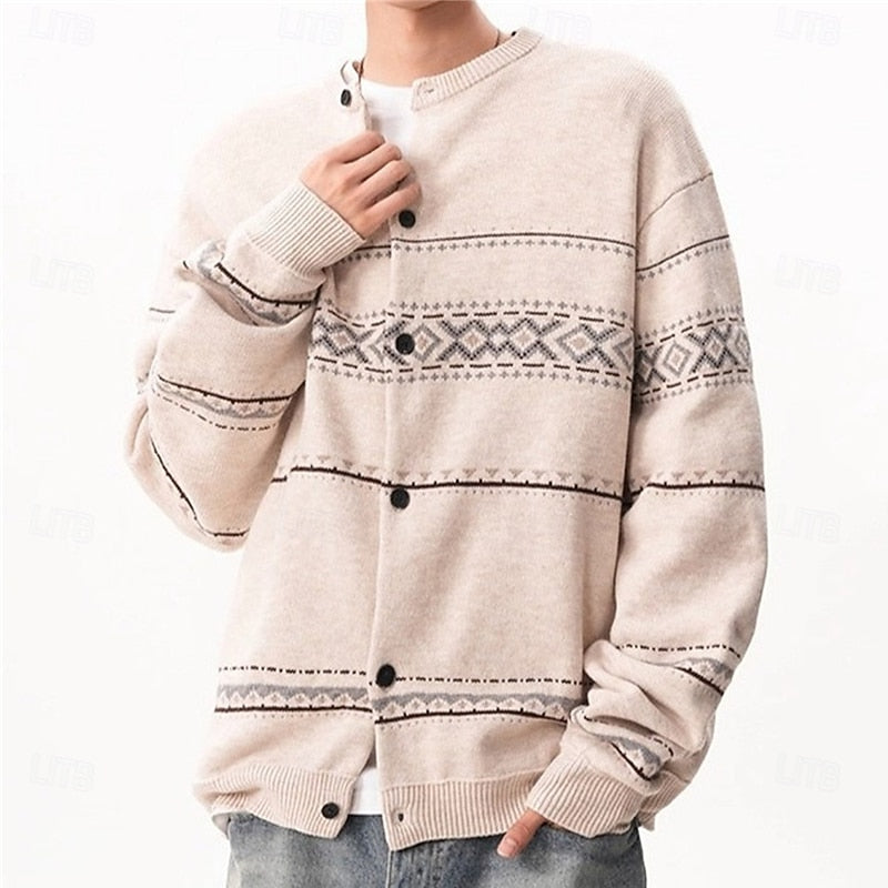 Christmas Patterned Cardigan