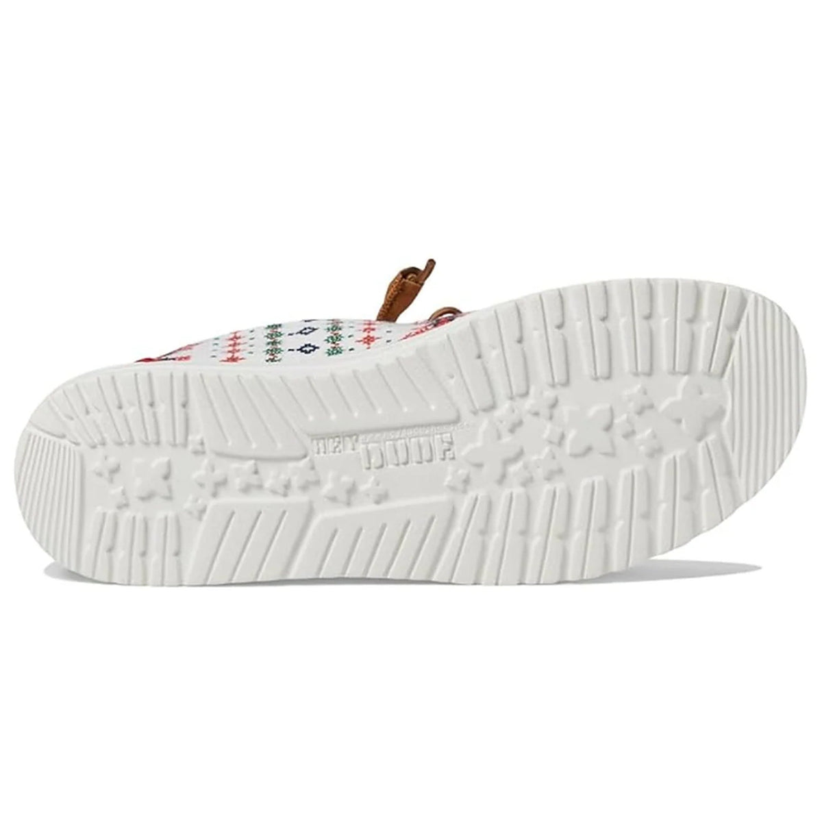 Christmas Shoes - Women's Lined Slip-Ons with Nordic Winter Pattern