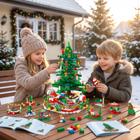 Christmas Tree Building Block Advent Calendar – 24 Days of Building Fun