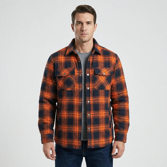 Classic Lumberjack Jacket in Retro Style