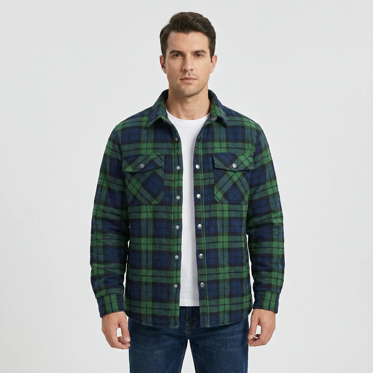 Classic Lumberjack Jacket in Retro Style