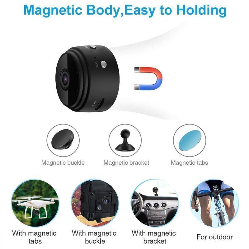 Niropi | 1080p Magnetic WiFi Mini Camera-RV Motorhome Reversing Camera