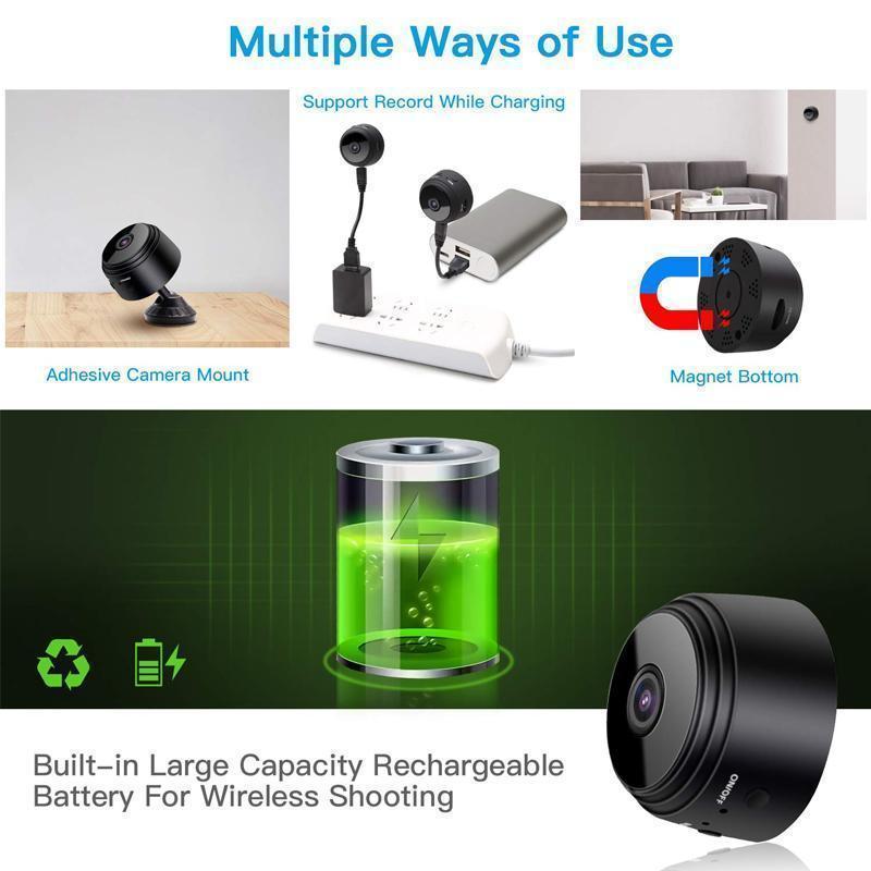 Niropi | 1080p Magnetic WiFi Mini Camera-RV Motorhome Reversing Camera