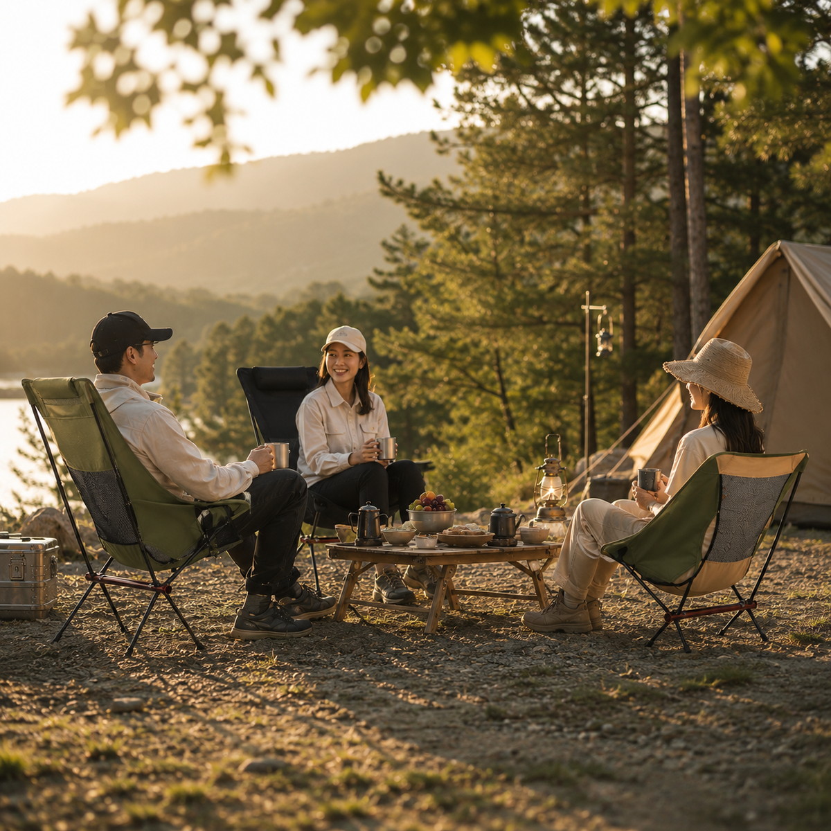 Niropi | Aeroluna Ultralight Folding Highback Chair