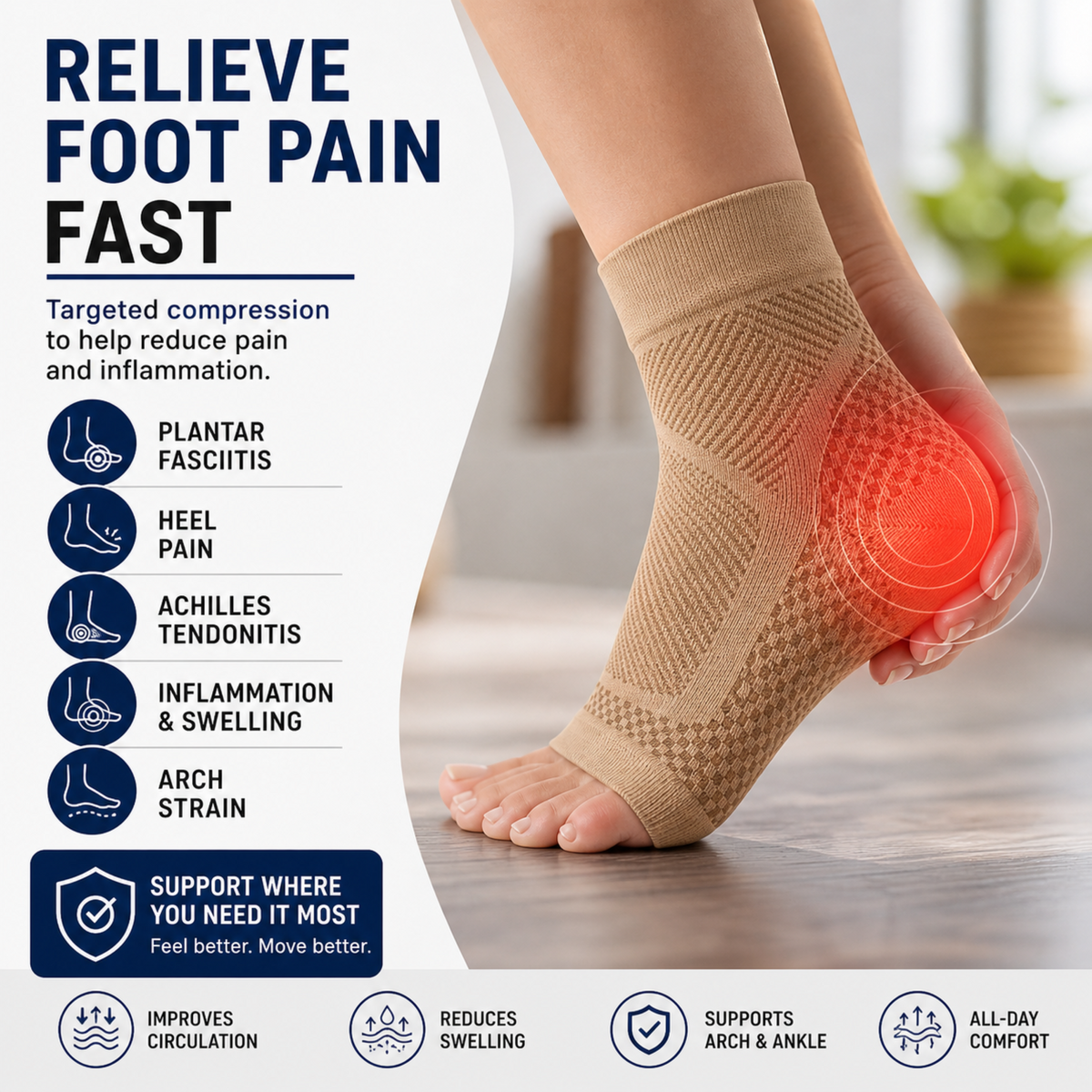 Niropi | AnkriFit Ankle Compression Sleeve