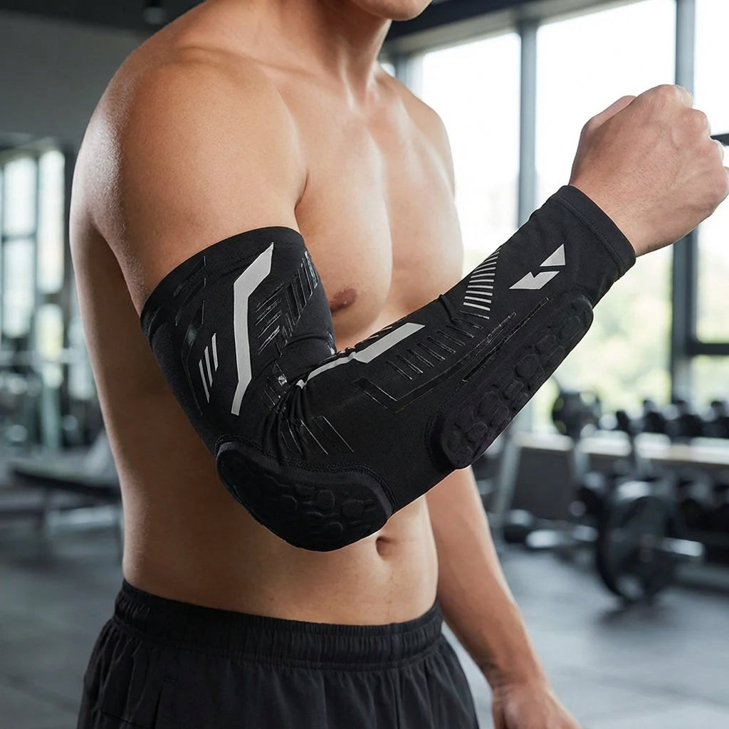 Niropi | ArmoraGuard Padded Compression Elbow Sleeve