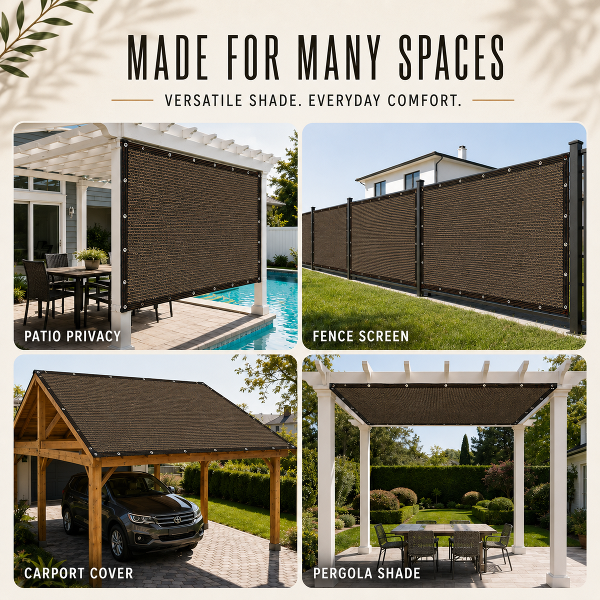 Niropi | Aurevo Retractable Side Shade Panel