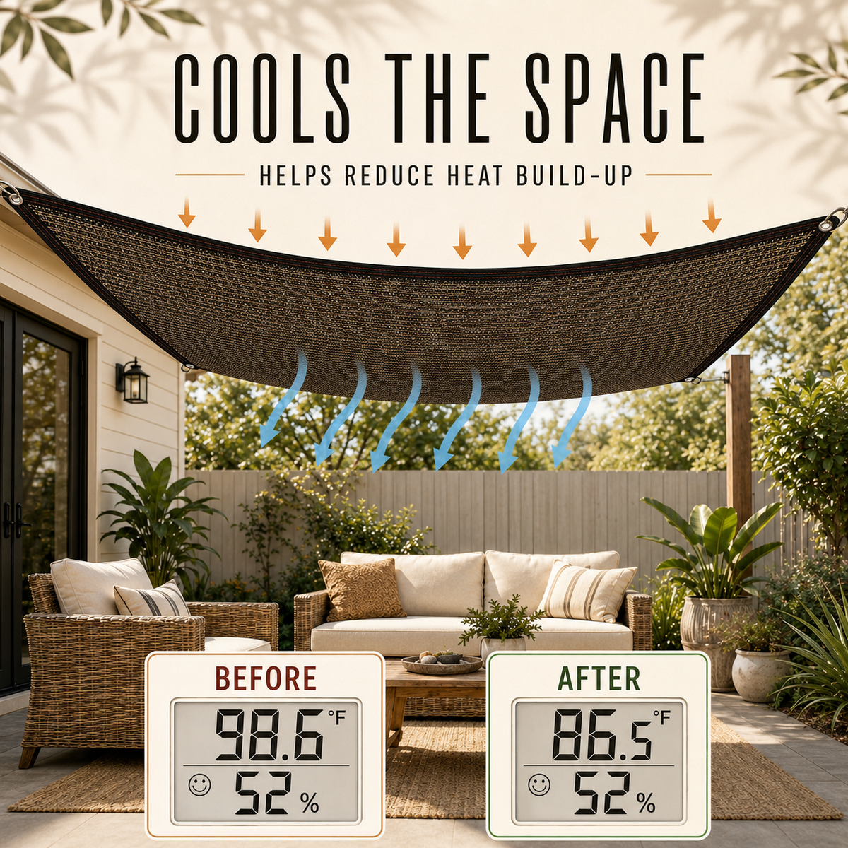 Niropi | Aurevo Retractable Side Shade Panel