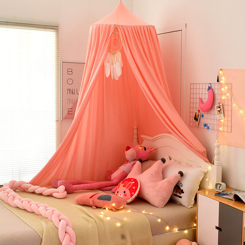 Niropi | Blackout Bed Canopy for Kids | Soft, Breathable & Light-Blocking for Dreamy Play and Sleep Spaces