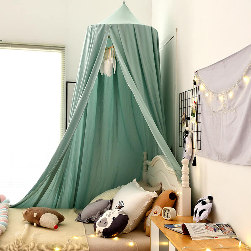 Niropi | Blackout Bed Canopy for Kids | Soft, Breathable & Light-Blocking for Dreamy Play and Sleep Spaces