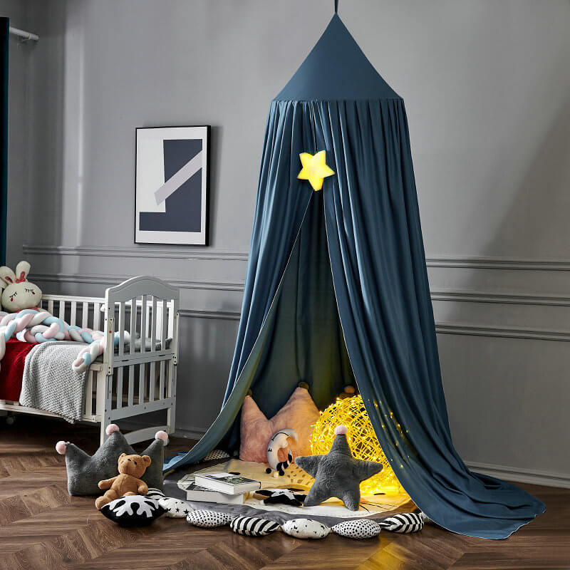 Niropi | Blackout Bed Canopy for Kids | Soft, Breathable & Light-Blocking for Dreamy Play and Sleep Spaces