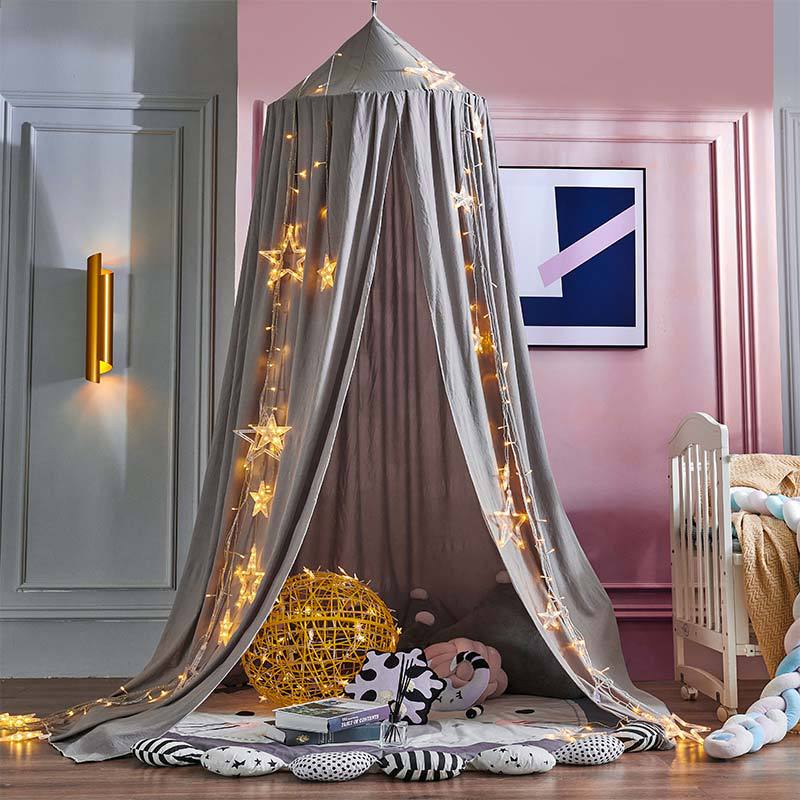 Niropi | Blackout Bed Canopy for Kids | Soft, Breathable & Light-Blocking for Dreamy Play and Sleep Spaces