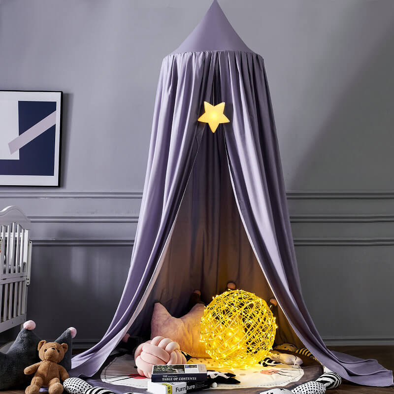 Niropi | Blackout Bed Canopy for Kids | Soft, Breathable & Light-Blocking for Dreamy Play and Sleep Spaces