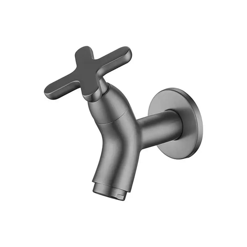 Niropi | BrassFlow – Wall-Mounted Cold Water Tap in Solid Brass