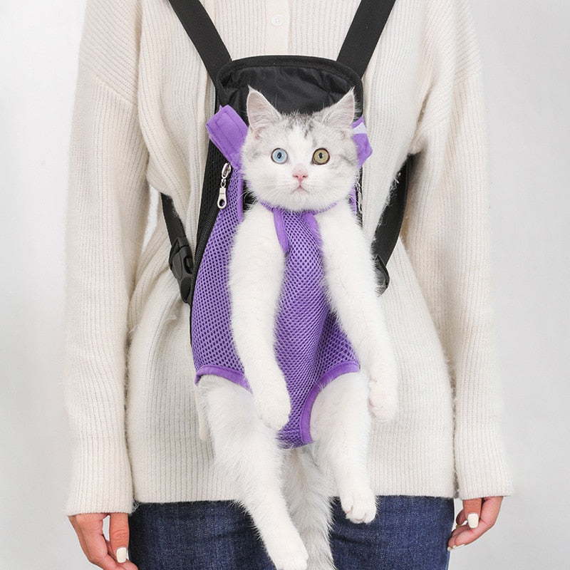 Niropi | Breathable Mesh Pet Journey Carrier Backpack