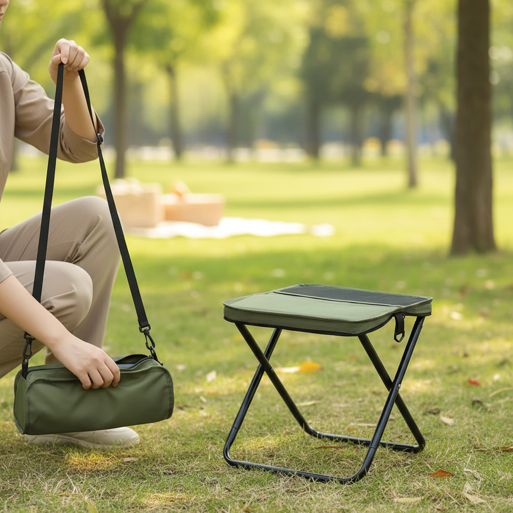 Niropi | Campella Foldable Tripod Camping Stool