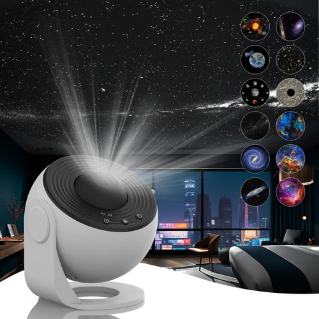 Niropi | Celestial Dreams: 360° Planetarium Galaxy Projector - Full-room Coverage