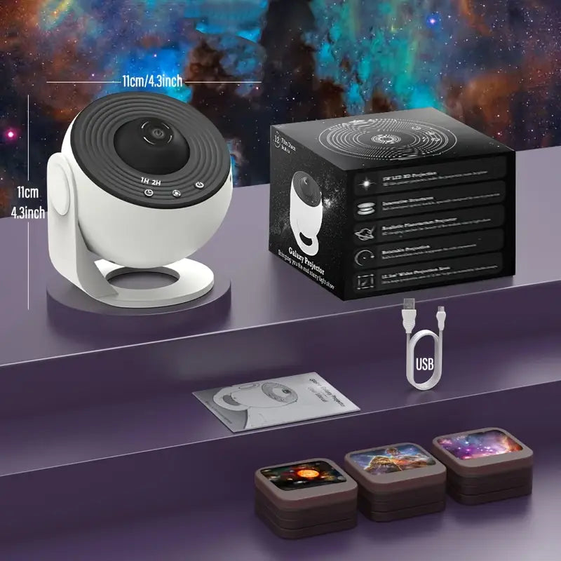 Niropi | Celestial Dreams: 360° Planetarium Galaxy Projector - Full-room Coverage