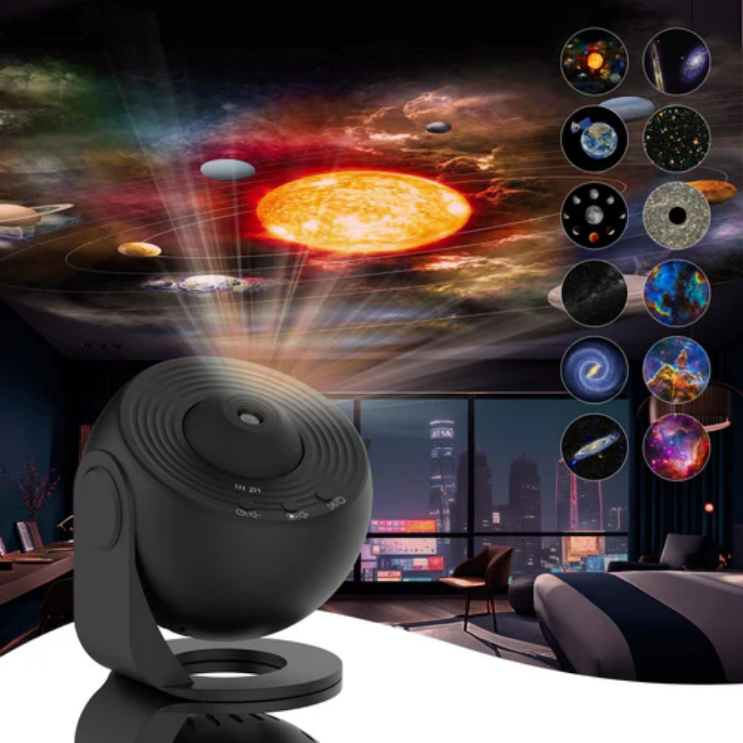 Niropi | Celestial Dreams: 360° Planetarium Galaxy Projector - Full-room Coverage
