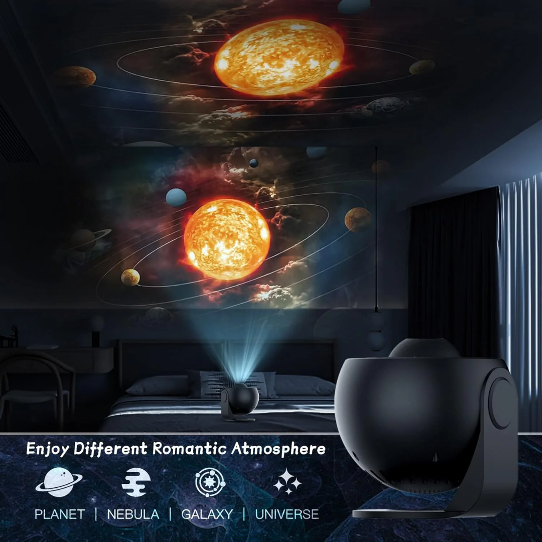 Niropi | Celestial Dreams: 360° Planetarium Galaxy Projector - Full-room Coverage