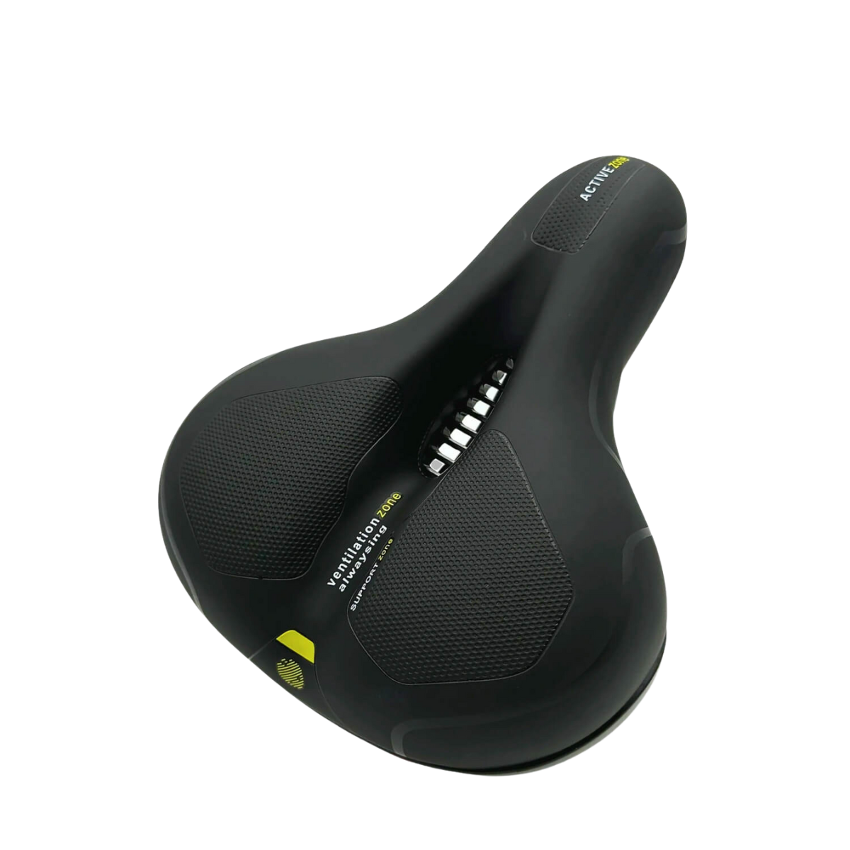 Niropi | CloudComfort Pro Bicycle Seat | Pressure-Relieving Memory Foam | Black