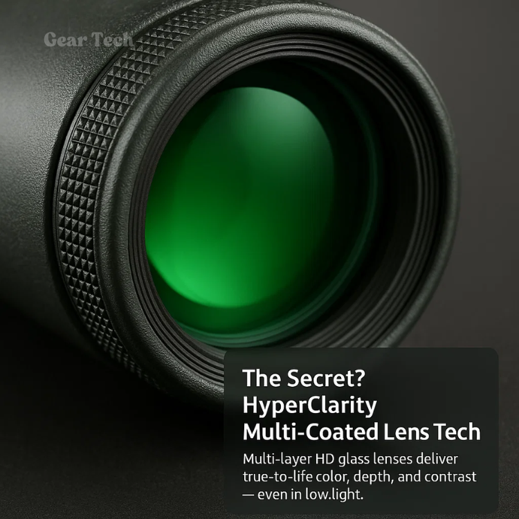 Niropi | Compact 600x Ultra-Zoom Monocular | HD Lens, Lightweight & Perfect for Hiking, Birdwatching, and Sports Events