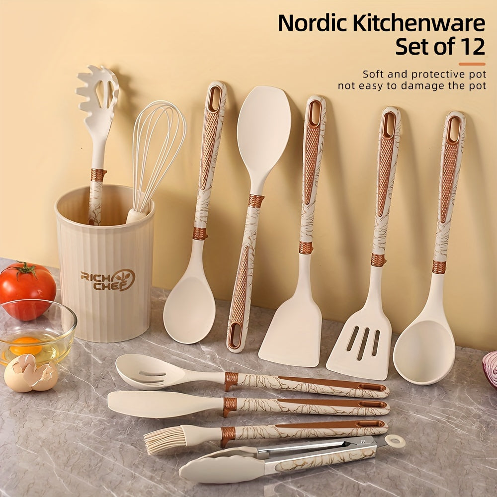 Niropi | Cooking - Kitchen joy with the elegant silicone kitchen utensil set