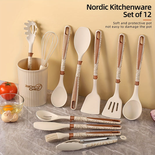 Niropi | Cooking - Kitchen joy with the elegant silicone kitchen utensil set