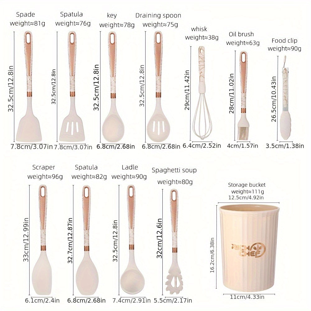 Niropi | Cooking - Kitchen joy with the elegant silicone kitchen utensil set