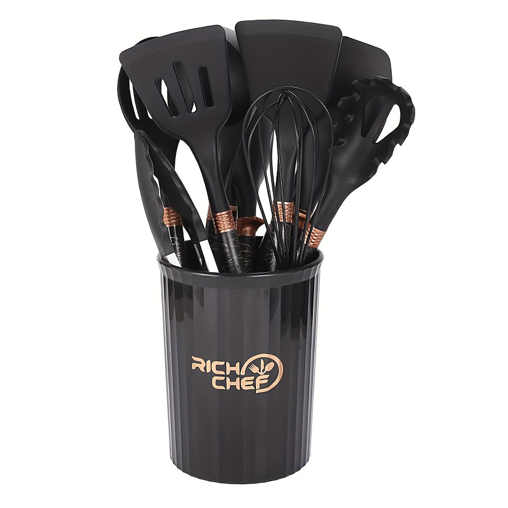 Niropi | Cooking - Kitchen joy with the elegant silicone kitchen utensil set