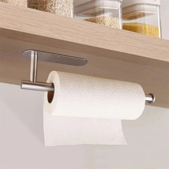 Niropi | Elegant Wall Kitchen Paper Towel Holder – drill-free & space-saving