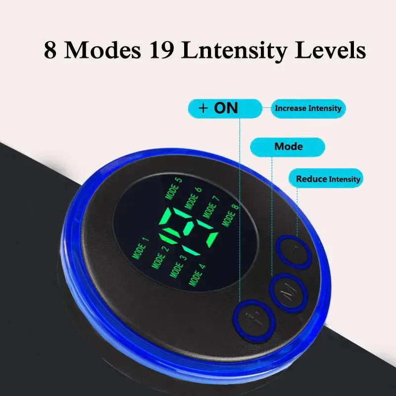 Niropi | EMS Abs Trainer – 19-Level Abdominal Muscle Stimulator for Core Strengthening