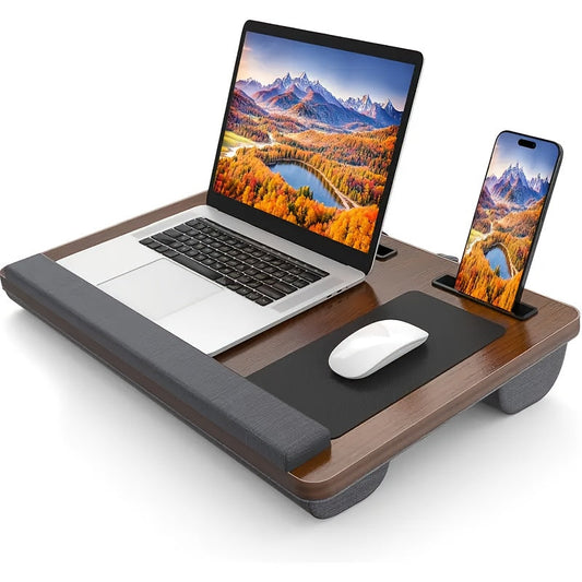 Niropi | Ergonomic Laptop Holder with Wrist Support and Device Slots