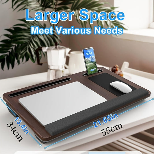 Niropi | Ergonomic Laptop Holder with Wrist Support and Device Slots