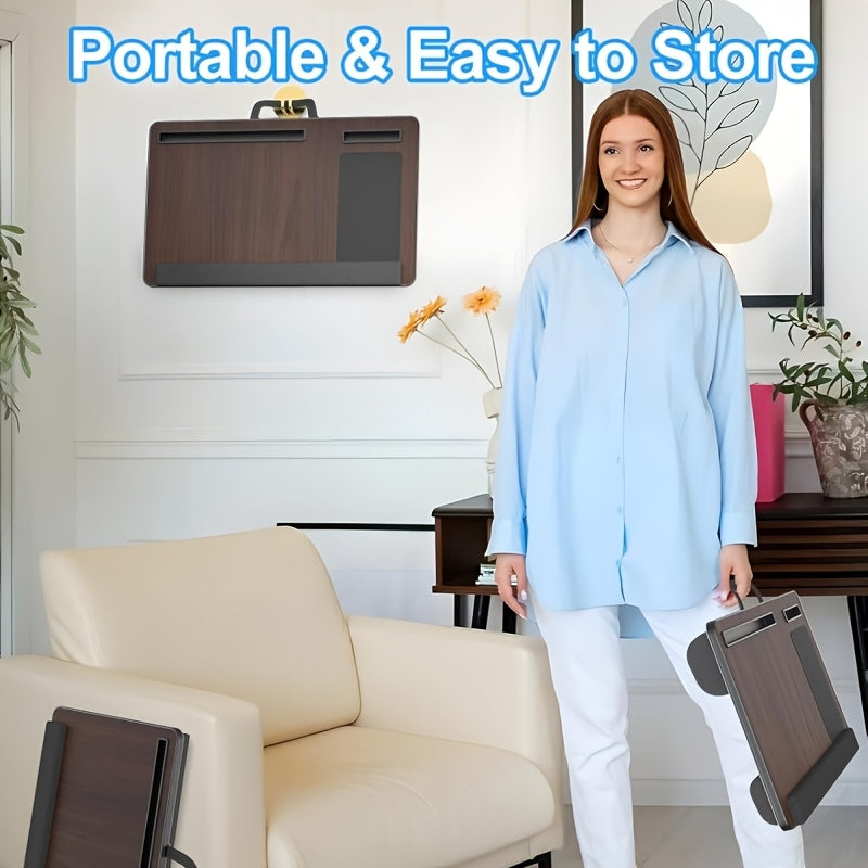 Niropi | Ergonomic Laptop Holder with Wrist Support and Device Slots