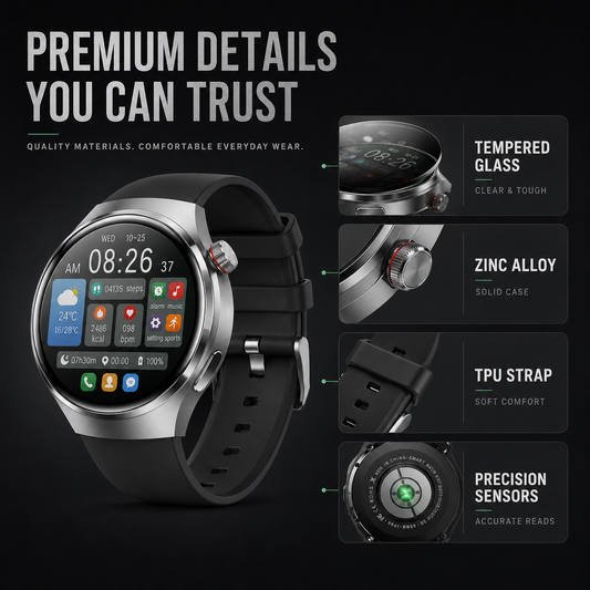 Niropi | Health Smartwatch with Blood Pressure Tracker