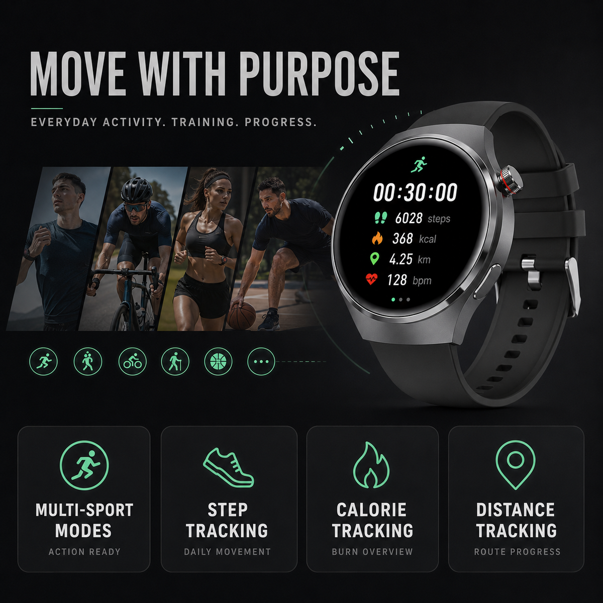 Niropi | Health Smartwatch with Blood Pressure Tracker