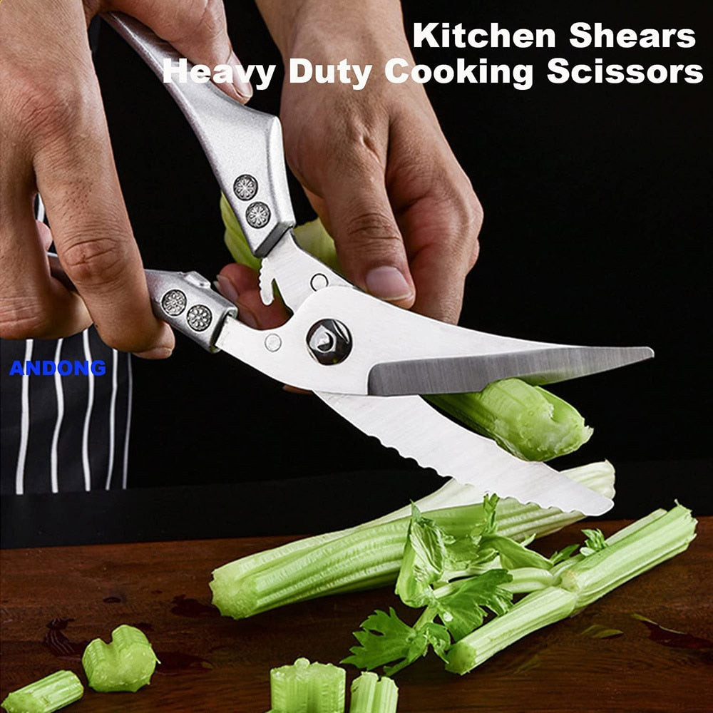 Niropi | Heavy Duty Stainless Steel Bone-Cut Scissors