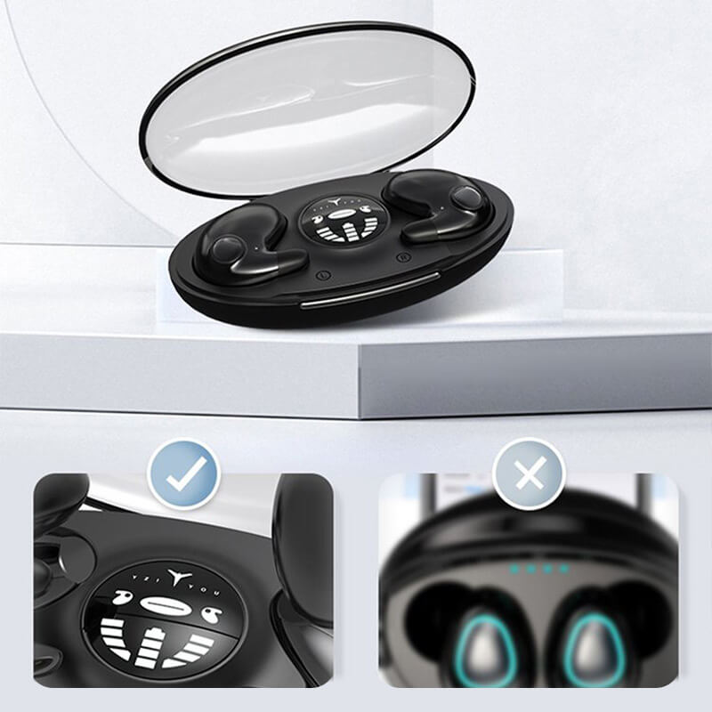 Niropi | Invisible Wireless Sleep Earbuds | IPX5 Waterproof with Noise Isolation