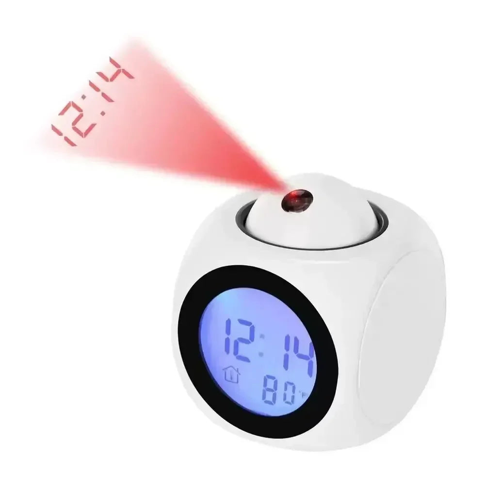 Niropi | LuminovaCube Digital Projection Alarm Clock