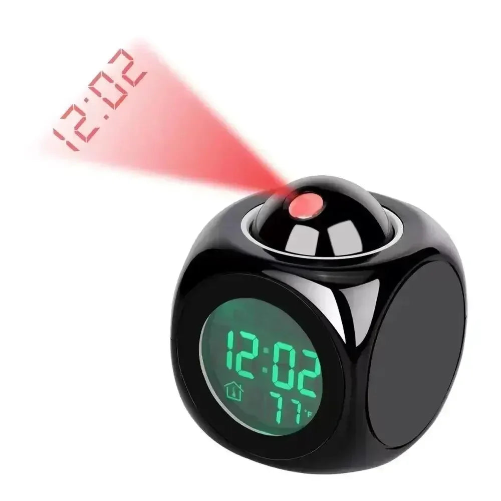 Niropi | LuminovaCube Digital Projection Alarm Clock