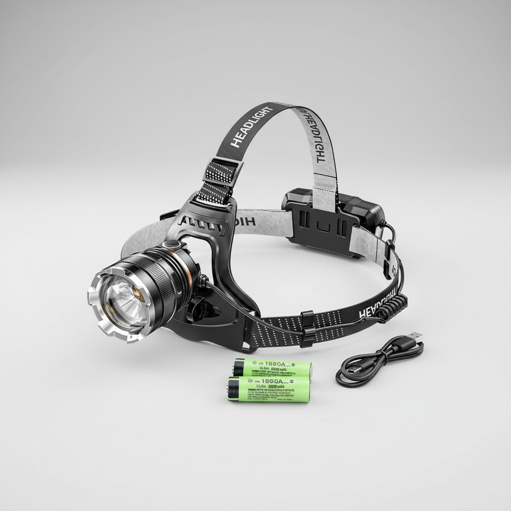 Niropi | Lumitrex Rechargeable LED Headlamp